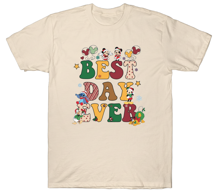 Alternative view of Disney Best Day Ever Christmas T-Shirt