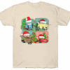 Disney Cars Toddlers Christmas T-Shirt 5 Disney Cars Toddlers Christmas T Shirt 2