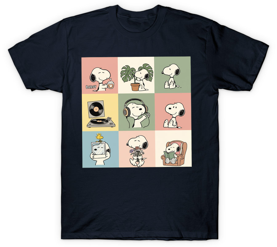 Love Snoopy T-Shirt 4 Love Snoopy T-Shirt - Image 4