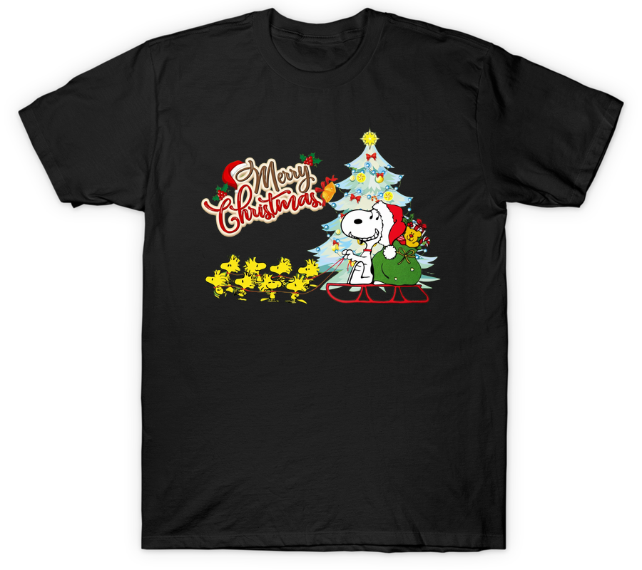 Alternative view of Merry Christmas Snoopy T-Shirt