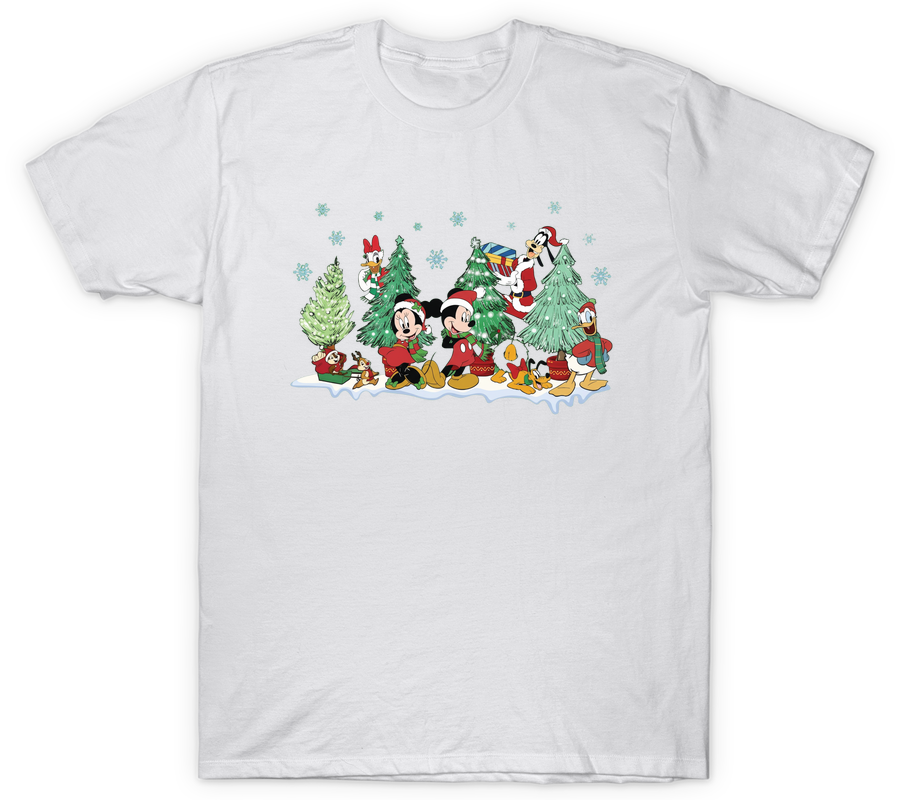 Mickey and Friend Christmas Tree T-Shirt