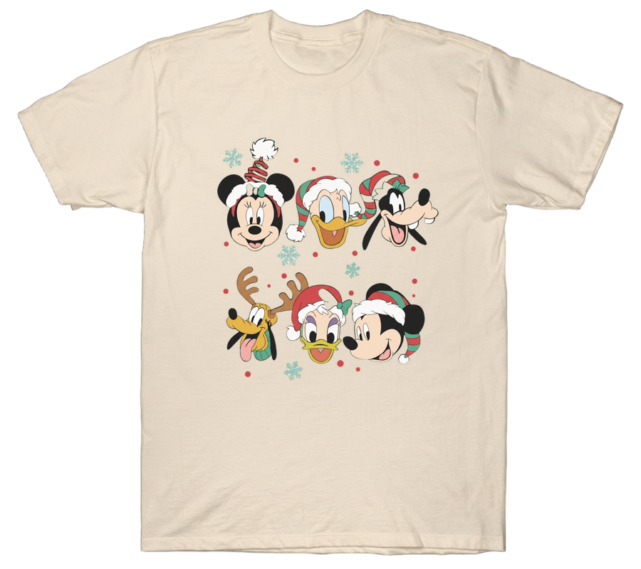 Alternative view of Mickey and Friends Merry Christmas T-Shirt