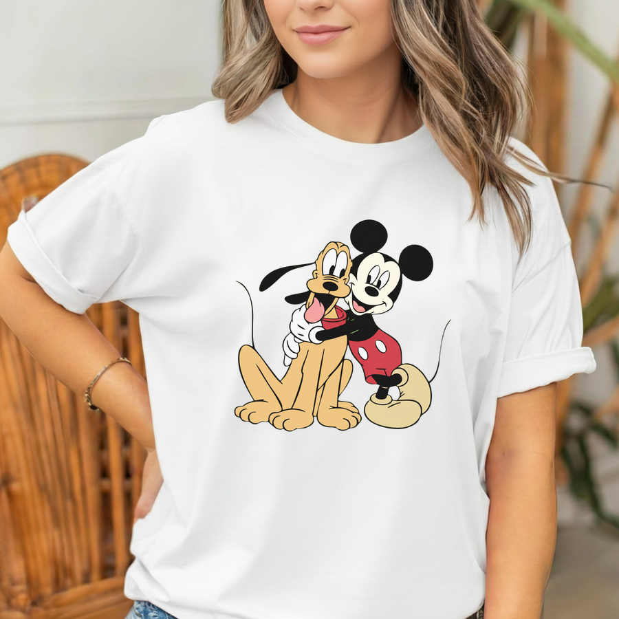 Vintage Disney Mickey Pluto T-Shirt 6 Vintage Disney Mickey Pluto T-Shirt - Image 6
