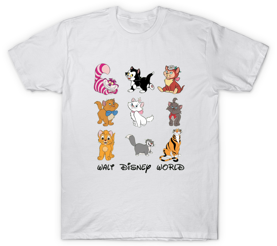 Alternative view of Walt Disney World Cats T-Shirt