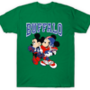 Buffalo Minnie & Mickey Football T-Shirt 6 Buffalo Minnie Mickey Football T Shirt 2