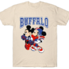 Buffalo Minnie & Mickey Football T-Shirt 7 Buffalo Minnie Mickey Football T Shirt 3