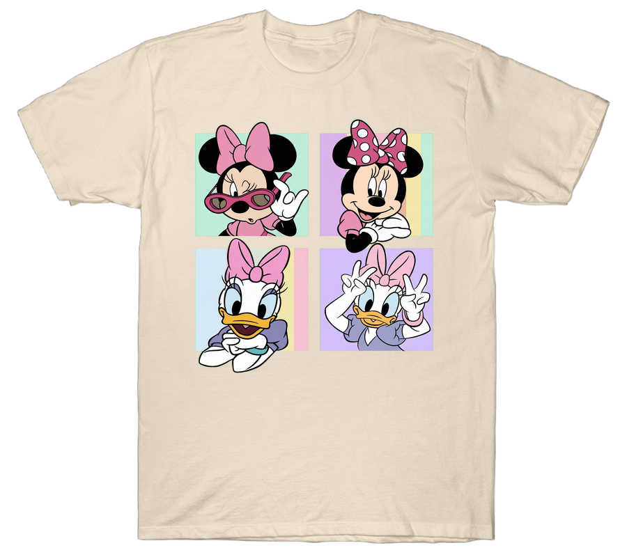 Minnie And Daisy Collage T-Shirt 4 Minnie And Daisy Collage T-Shirt - Image 4