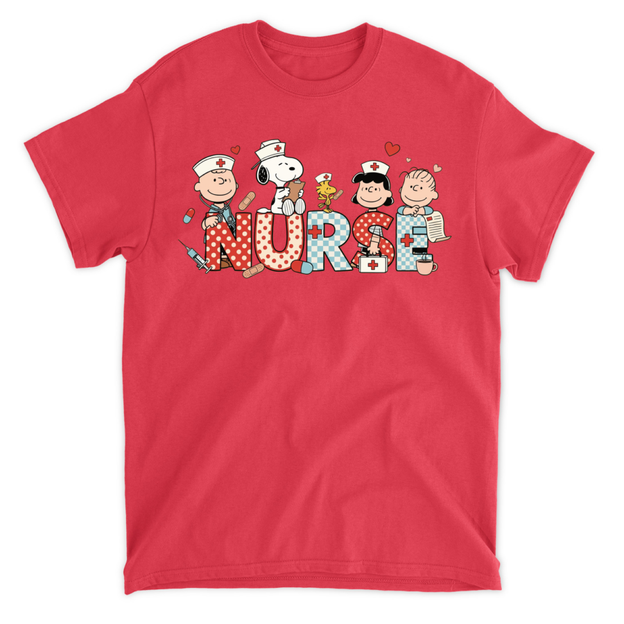 Snoopy & Friends Nurse Valentine