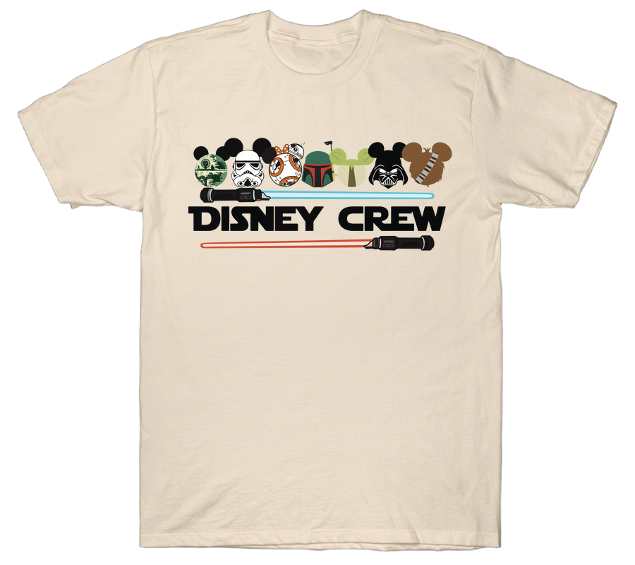 Alternative view of Star Wars Disney Crew T-Shirt