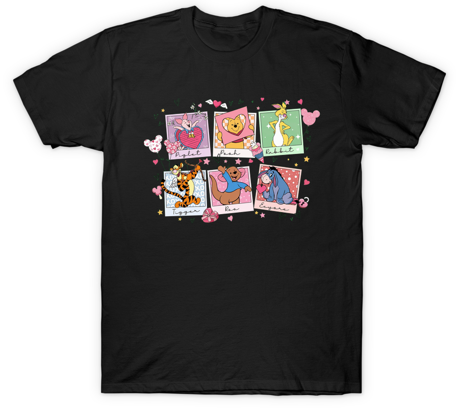 Alternative view of Winnie The Pooh And Friends Lover T-Shirt