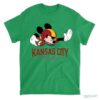 Retro Kansas City Mickey T Shirt Green